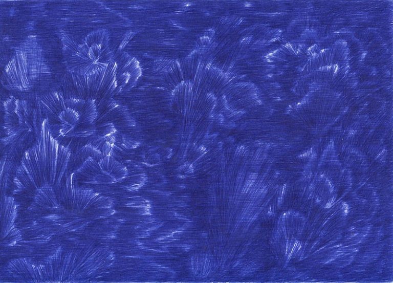 Dessin ricochet (bleu)