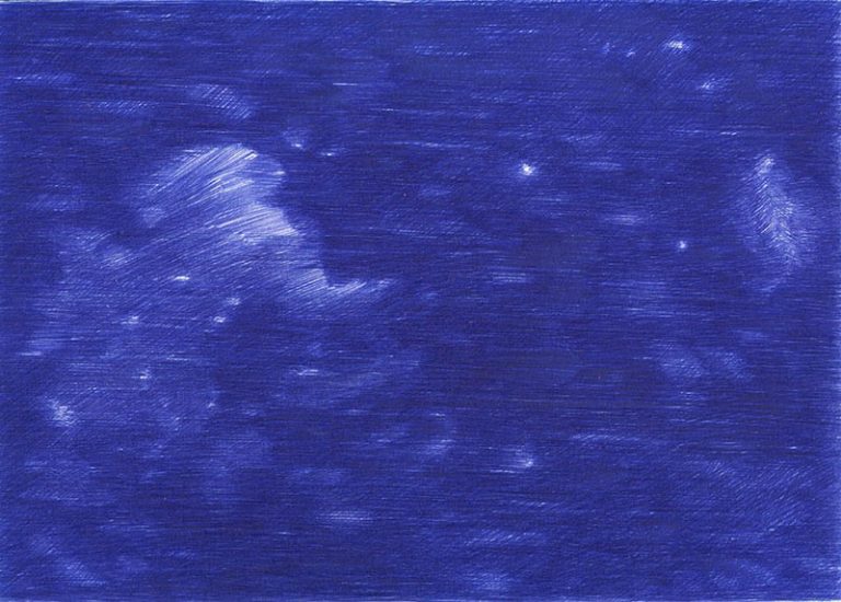 Dessin ricochet (bleu)